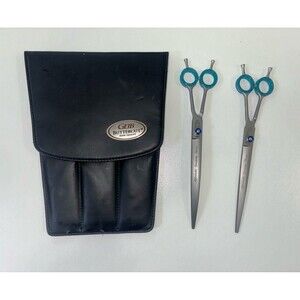 Affordable Grooming Shears 10” Curve and Straight Bundle